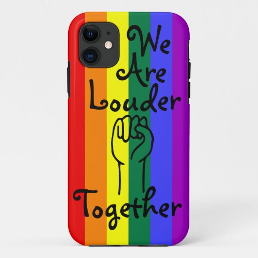 LGBTQIA+ We zijn meer bij elkaar Case-Mate iPhone Case (Achterkant)