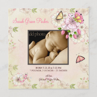 LGC | Garden Baby Faire-part