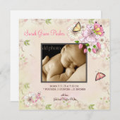 LGC | Garden Baby Faire-part (Devant / Derrière)