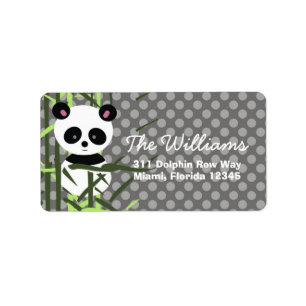 LGC   Piek A Boo Panda Etiket