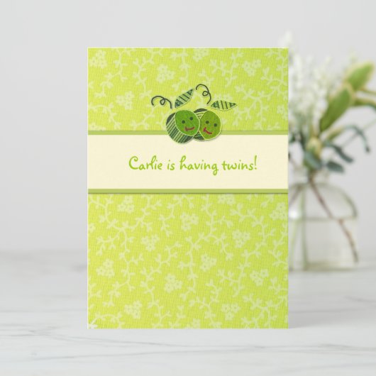 LGC | Twee erwten in een uitnodiging tot het indie (Staand voorkant)