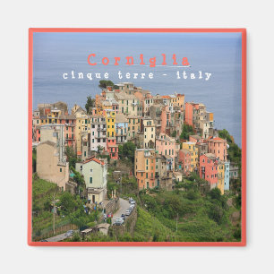 LGR001 CORNIGLIA - Cinque Terre - Fridge Magnet Magneet