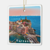 LGR002 VERNAZZA, Cinque Terre, Italië Keramisch Ornament (Links)