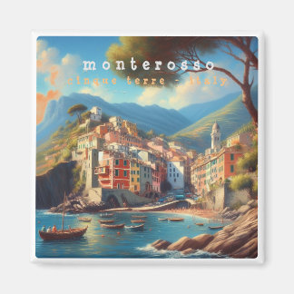 LGR006 MONTEROSSO - Cinque Terre - Italië - Fridge Magneet