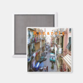 LGR015 MANAROLA - Old Town - Cinque Terre - Fridge Magneet (Voorkant / Achterkant)