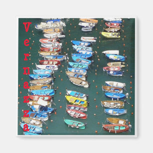 LGR016 VERNAZZA - Harbour - Cinque Terre - Fridge Magneet