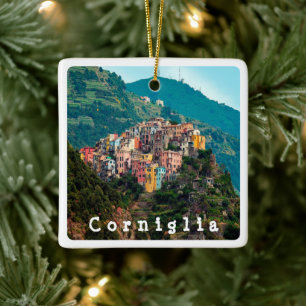 LGR019 CORNIGLIA - Cinque Terre - Italië, Keramisch Ornament