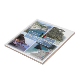 LGR059 MONTEROSSO, Mozaïek, Italië, Tegeltje