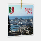 LGR150 GENOA PORT, Liguria, Italië; Keramisch Ornament (Rechts)