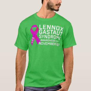 LGS Awareness Day Lennox Gastaut Syndrome Awarenes T-shirt