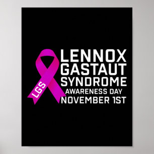 LGS Awareness Day Lennox Gastaut-syndroom Awarenes Poster