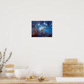 LH 95 Star Forming Region - Hubble Space Photo Poster (Keuken)