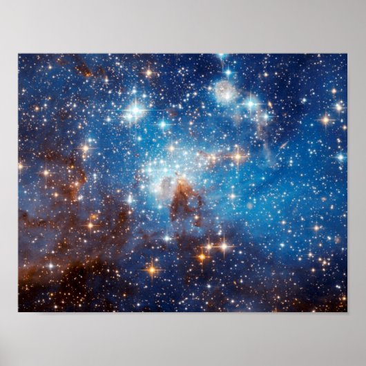 LH 95 Star Forming Region - Hubble Space Photo Poster (Voorkant)
