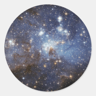 LH 95 Star vormend gebied NASA Ronde Sticker