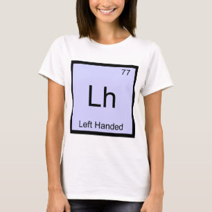 Lh - Chemise T-Shirt Symbole d'Élément de Chimie p