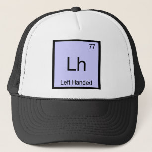 Lh - Linkshandig Chemie Element Symbool T-Shirt Trucker Pet