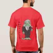 L'habillement fait sur commande de T-shirt de (Dos)