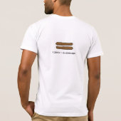 L'hamburger coûte 625 gallons de T-shirt de l'eau (Dos)