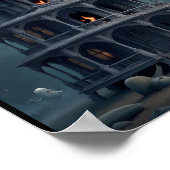 "L'hantage mystique : Poster du mur du château d'H (Coin)