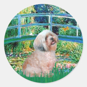 Lhasa Apso 10 - Brug Ronde Sticker
