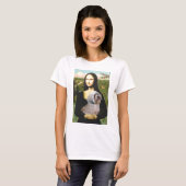 Lhasa Apso 10 - Mona Lisa T-shirt (Voorkant volledig)