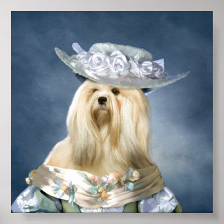 Lhasa Apso Baroness Print