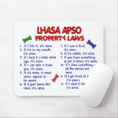 LHASA APSO-eigendomswetten 2 Muismat (Met muis)