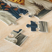 Lhasa Apso Halloween Spooky Legpuzzel (Zijkant)