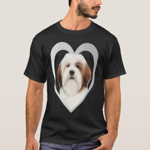 Lhasa Apso Hond Hart Lhasa Apso 1 T-shirt