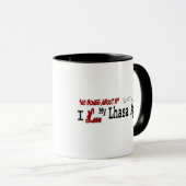 Lhasa Apso (I Love) Mug (Devant droit)