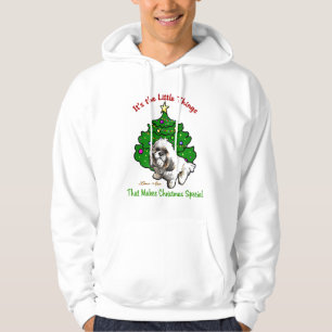 Lhasa Apso kerstcadeaus Hoodie