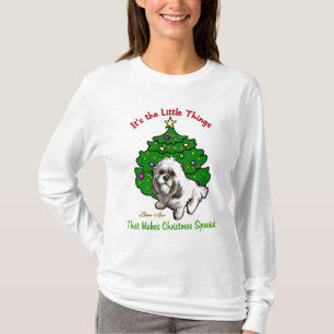 Lhasa Apso kerstcadeaus T-shirt
