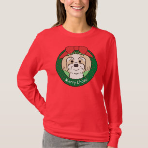 Lhasa Apso Kerstmis T-shirt