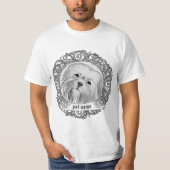 Lhasa Apso Liefdevolle herinnering T-shirt (Voorkant)