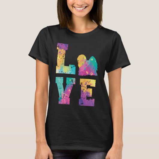 Lhasa Apso Love T-shirt (Voorkant)