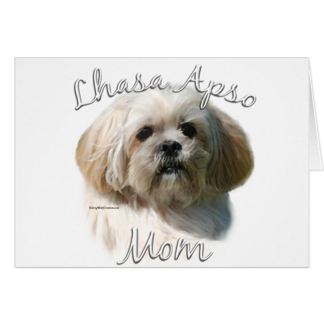 Lhasa Apso mam 2 (Voorkant Horizontaal)