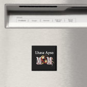 lhasa apso maman Magnet (In Situ (Lave-vaisselle))