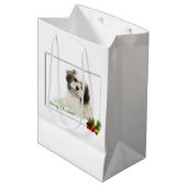 Lhasa Apso Medium Cadeauzakje (Voorkant Gekanteld)