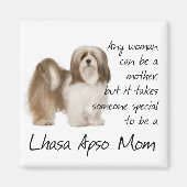 Lhasa Apso Mom Magnet (Devant)