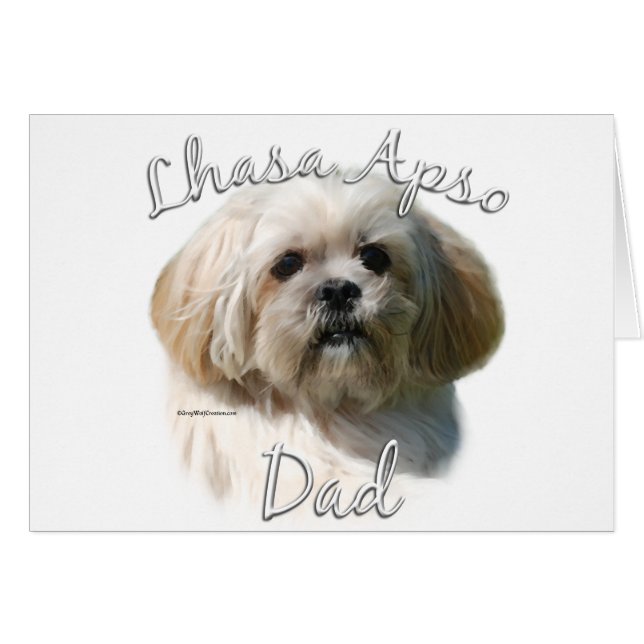 Lhasa Apso Pap 2 (Voorkant Horizontaal)