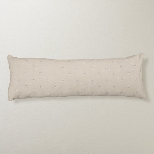 Lhasa Apso patroon Lichaamskussen (Achterkant)