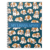Lhasa Apso Puppy Notebook Journal (Devant)