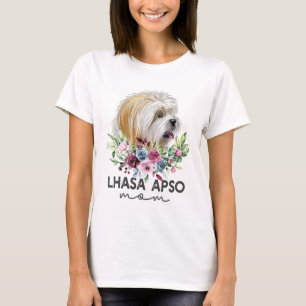 Lhasa Apso Shirt geschenken Hond Mam