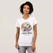 Lhasa Apso Shirt geschenken Hond Mam (Voorkant volledig)