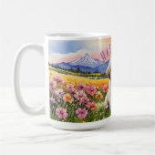 Lhasa Apso Sunrise Puppy Combo Mug (Gauche)