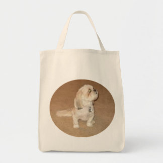 Lhasa Apsos in de winkel Tote Bag