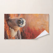 Lhasa Ook in de herfst laat Herfst inspireren Bad Handdoek (Handdoek)