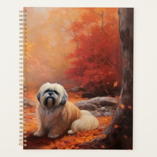 Lhasa Ook in de herfst laat Herfst inspireren Planner (Voorkant)