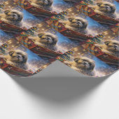 Lhasa Ook Kerstfeest Seizoen Cadeaupapier (Hoek)