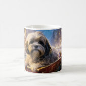 Lhasa Ook Kerstfeest Seizoen Koffiemok (Center)